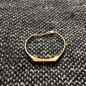 Madewell gold bracelet